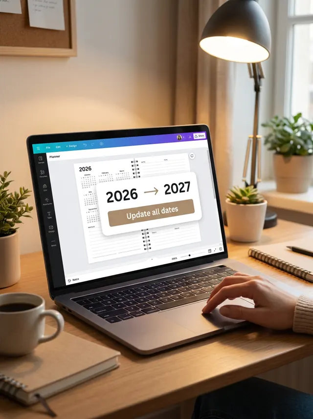 The Planner Method — every date updates with one click