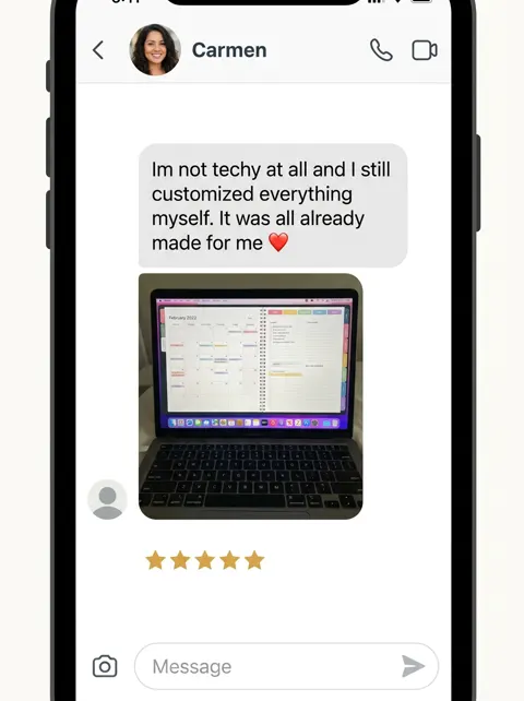 Customer message 3